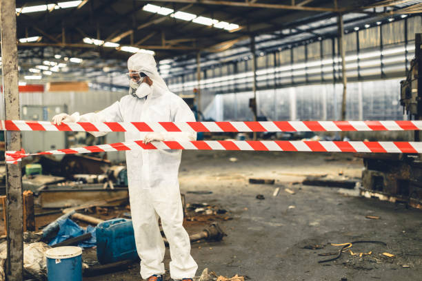 Professional Infectious Disease Decontamination technician working in Berryville, VA